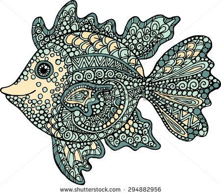 Рыбка стилизованная