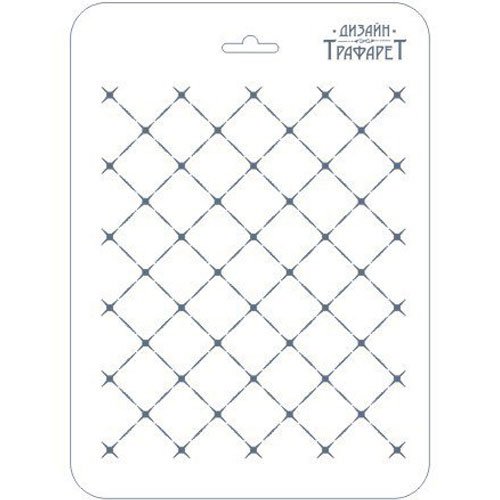 Трафарет ромбы для декупажа