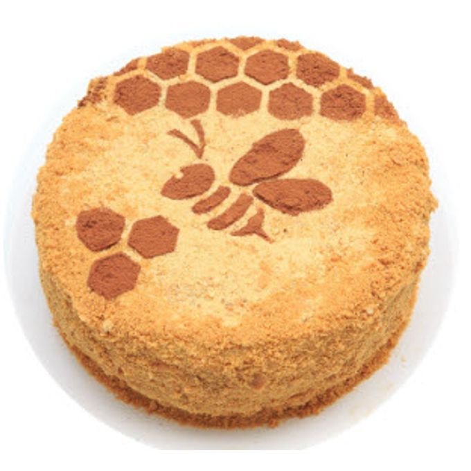 Декор медового торта