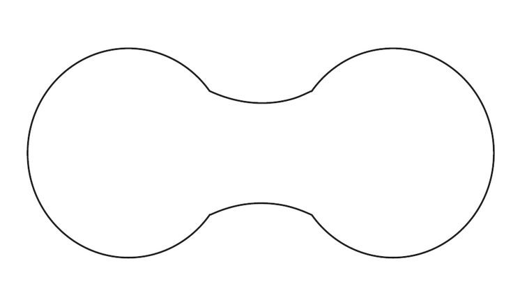 Ушки мышки шаблон