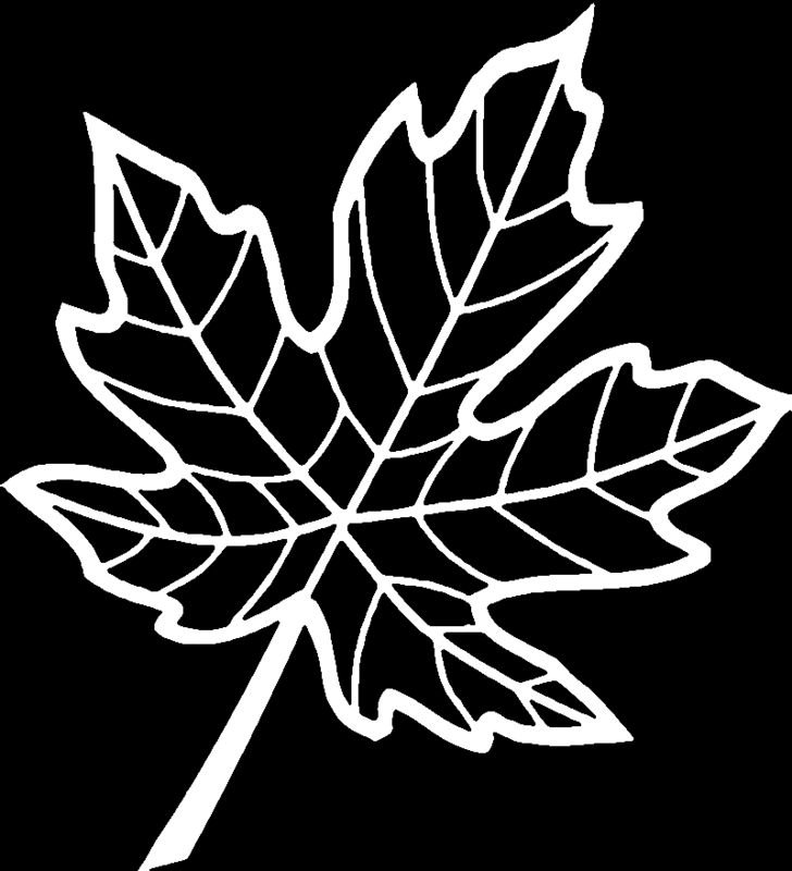 Вытынанки осенние листья