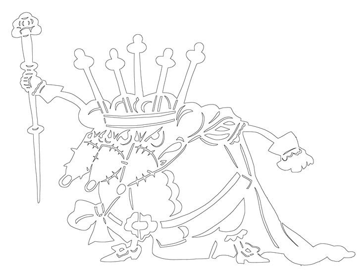 Вытынанка мышиный Король