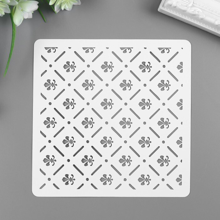 Трафарет ромбы