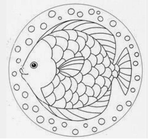 Мандала рыбы