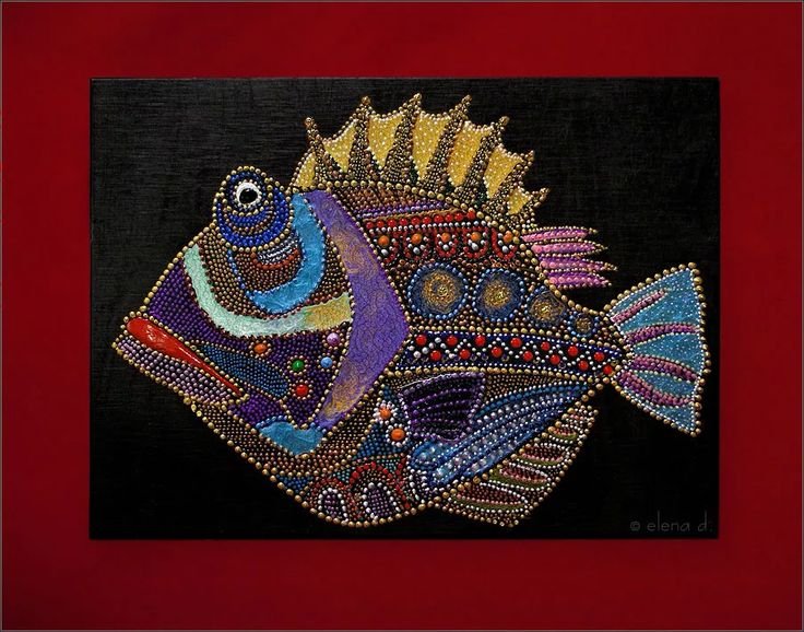 Панно рыбки