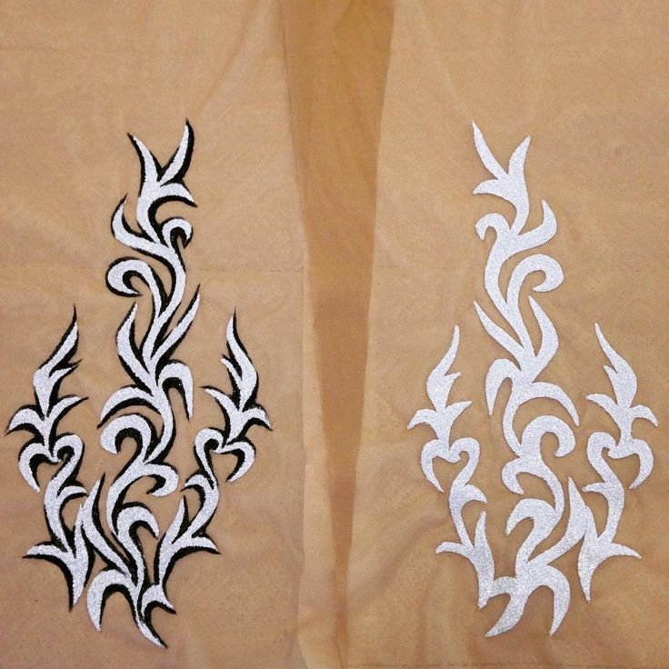 Узоры для гимнастических купальников