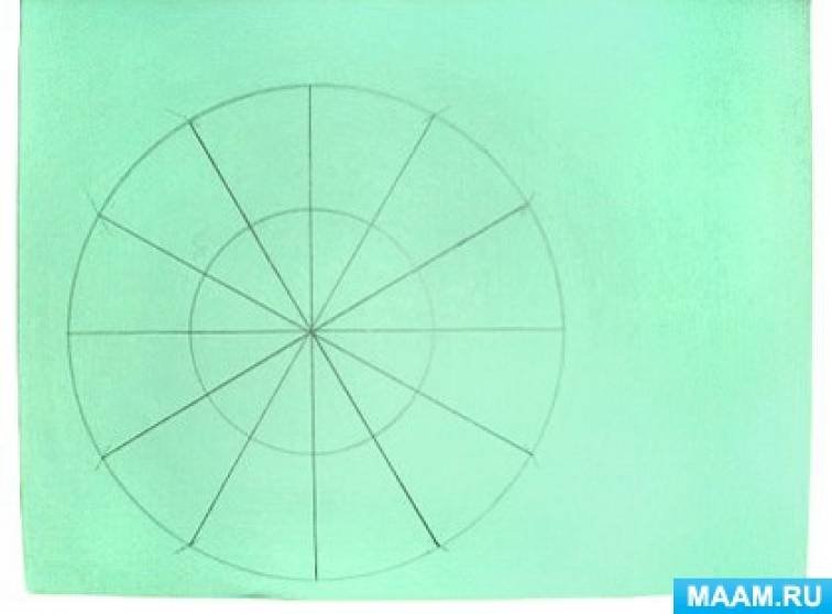 Шаблоны кругов для елочки