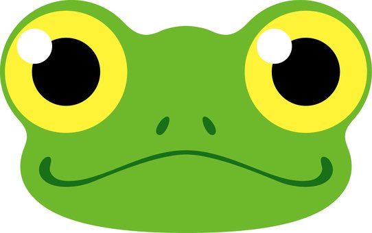 Шапка-маска лягушка