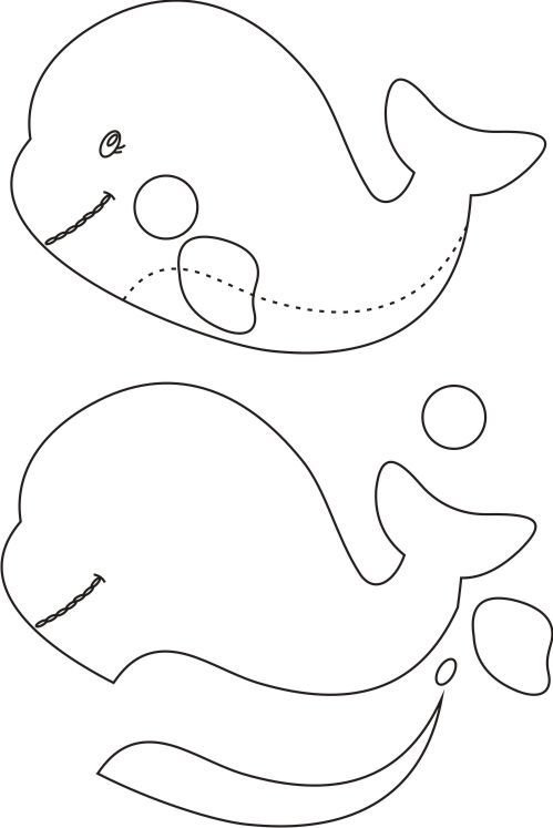 Трафареты для аппликаций из ткани