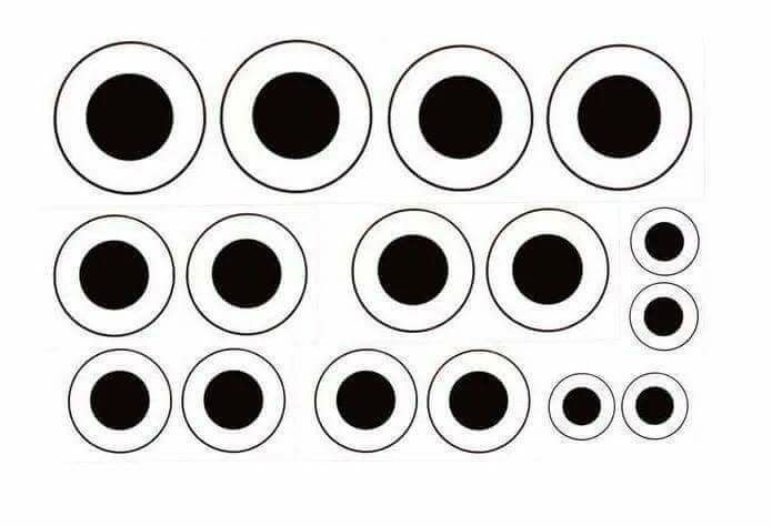 Глазки для аппликации