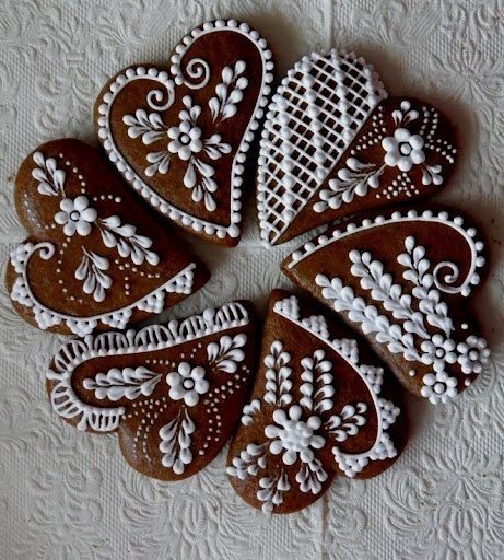 Роспись пряников айсингом