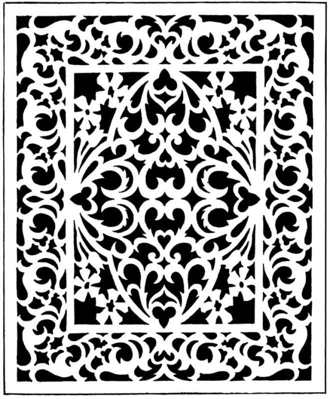 Узор прямоугольный