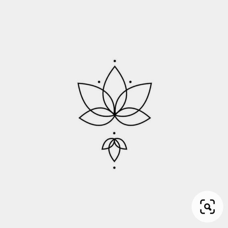 Тату Лотос эскизы