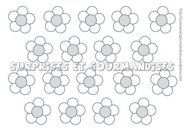 Трафарет для макаронс 5 см