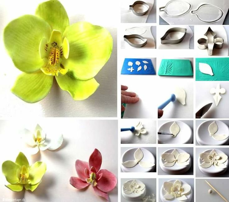 Лепка цветов