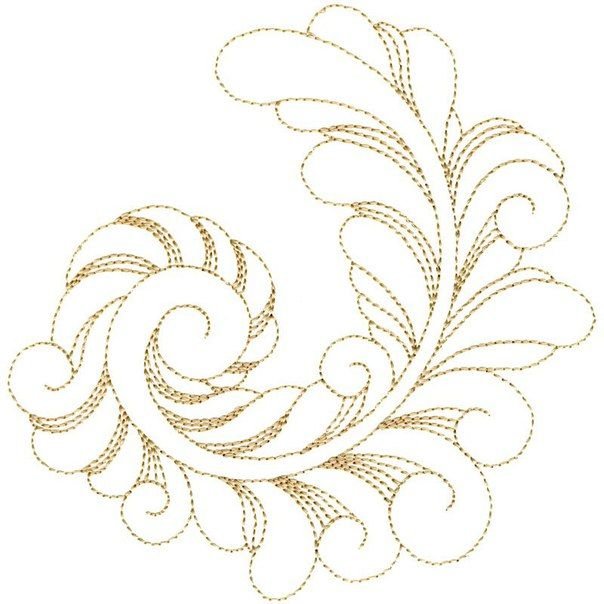 Узоры для филиграни из джута