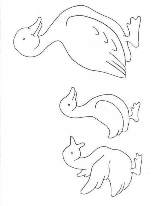 Фигурки для сада шаблоны