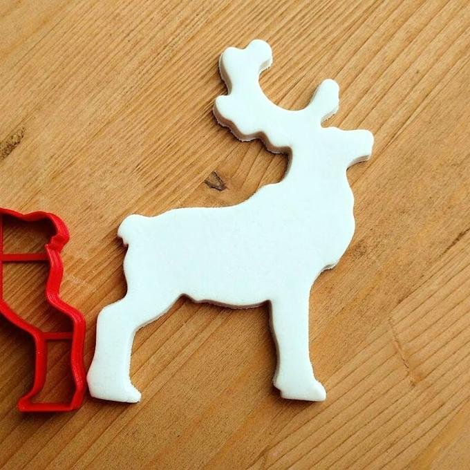 Форма для печенья олень