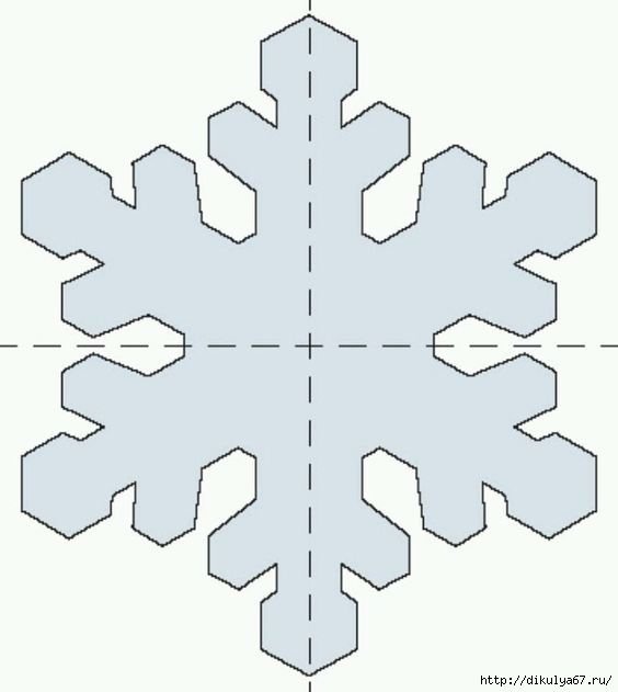 Пазл Снежинка