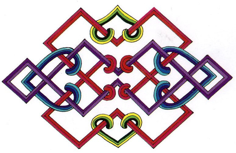 Бурятский узор Улзы