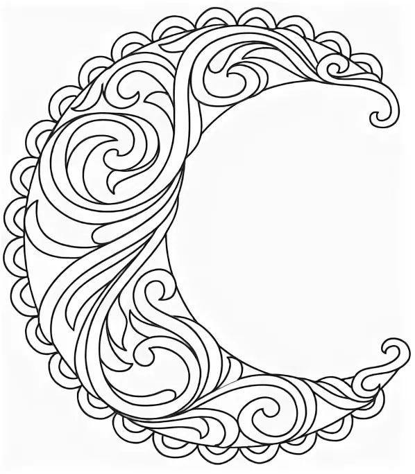 Джутовая филигрань трафареты