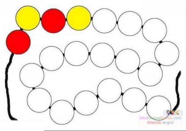 Бусы задания для детей