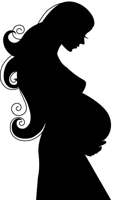 Женский силуэт