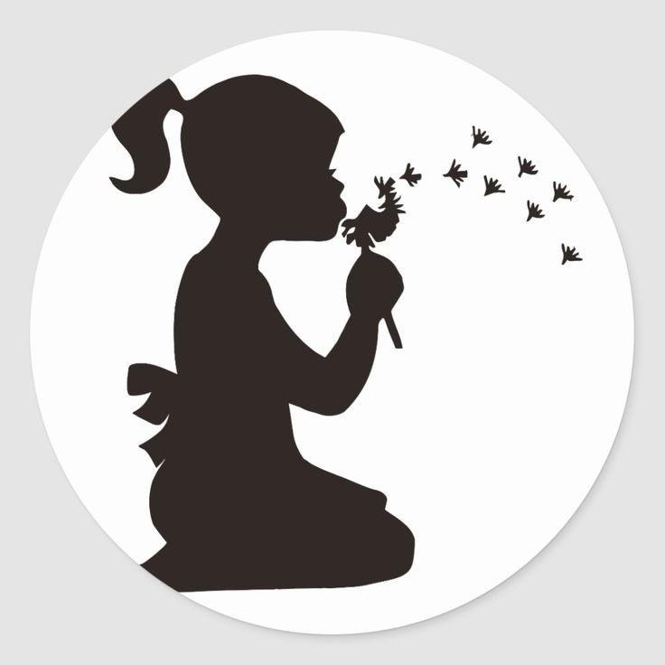 Силуэт ребенка