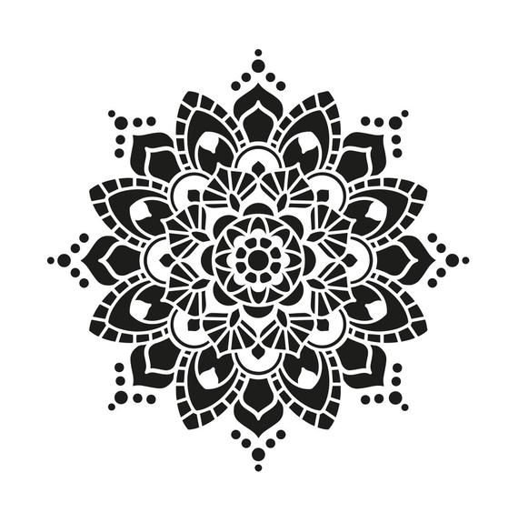 Круглый узор