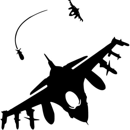 Силуэты самолетов второй мировой