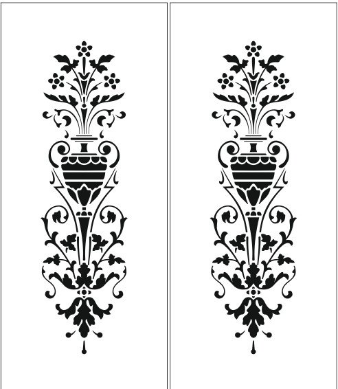 Трафареты для декора мебели