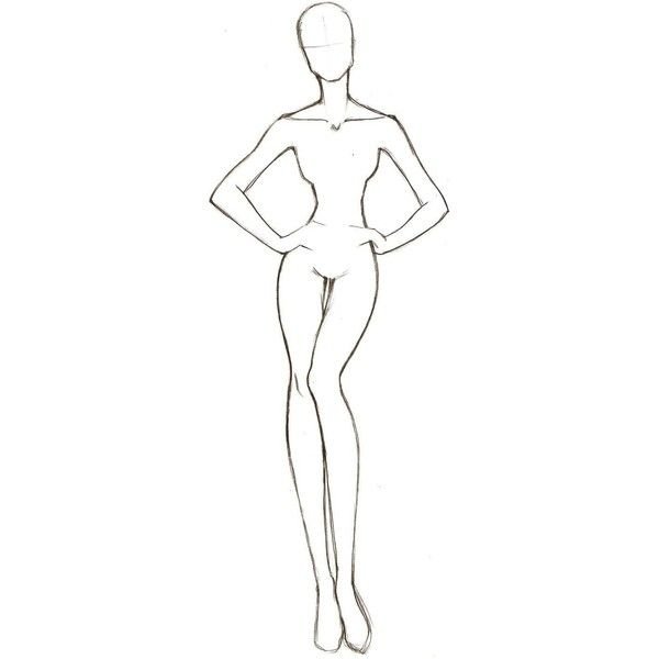 Женский манекен для рисования