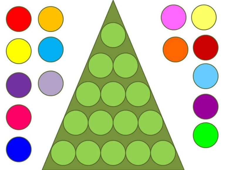 Аппликация геометрические фигуры