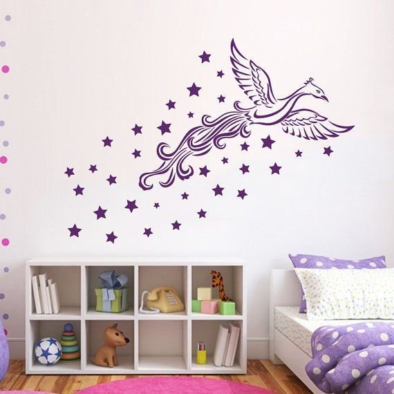 Роспись стен в детской комнате