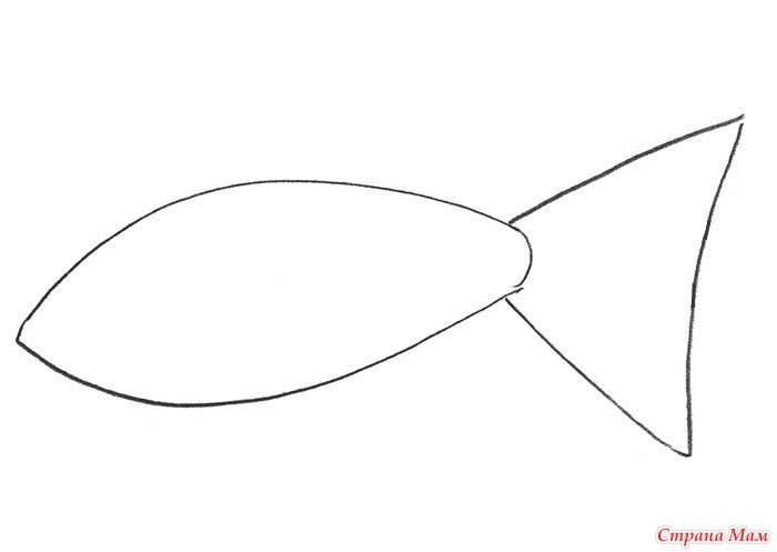 Рыба дорисуй хвост
