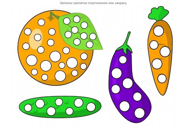 Занятия с пластилином для малышей