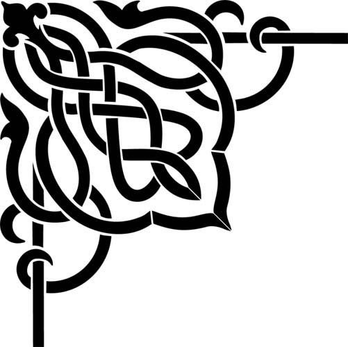 Кельтская вязь орнамент