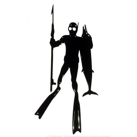 Наклейки подводного охотника