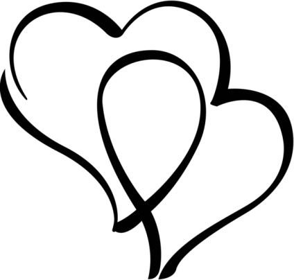 Сердце очертание