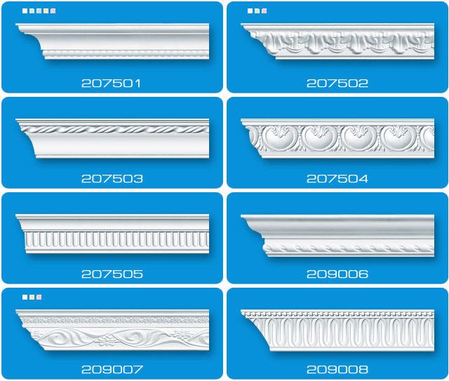 Плинтус потолочный 60х30