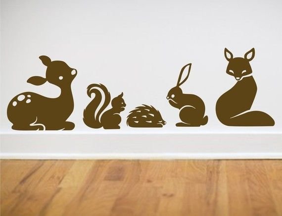 Вырезать на стену зайца