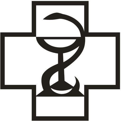 Знак аптеки со змеей