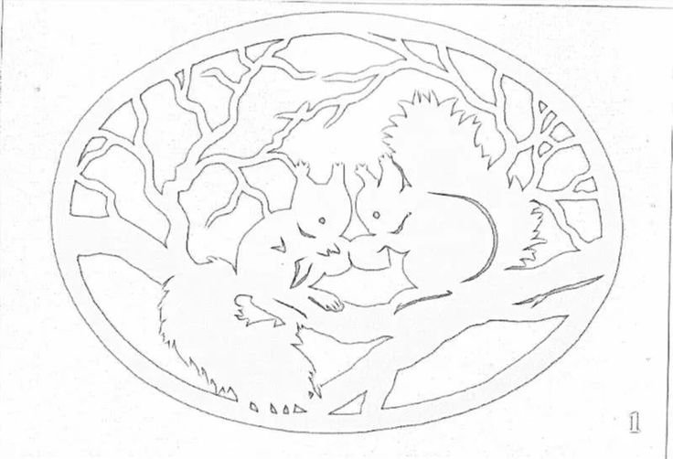 Рисунки для вырезания канцелярским ножом