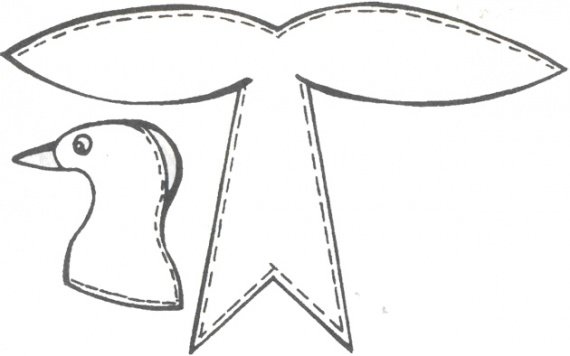 Клюв шаблон