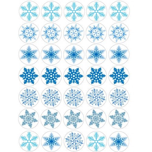 Новогодняя бумага для меренги