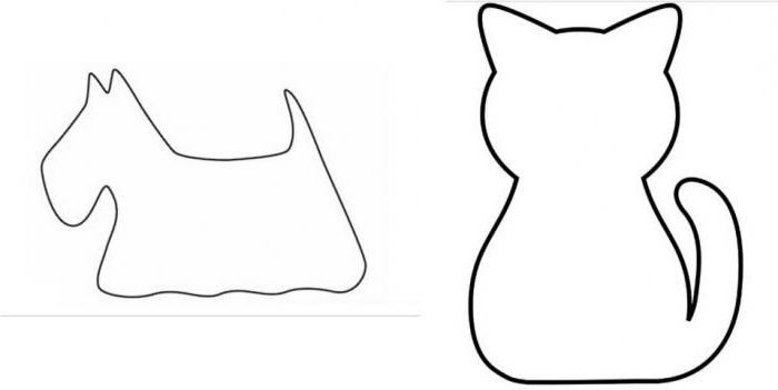 Аппликация кот