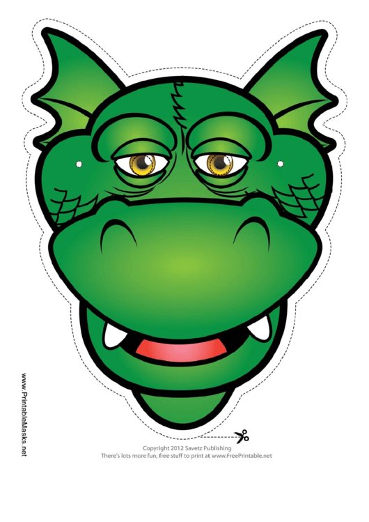 Змей Горыныч маска на голову