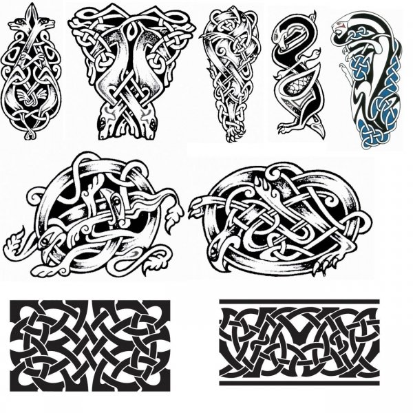 Славянская вязь орнамент