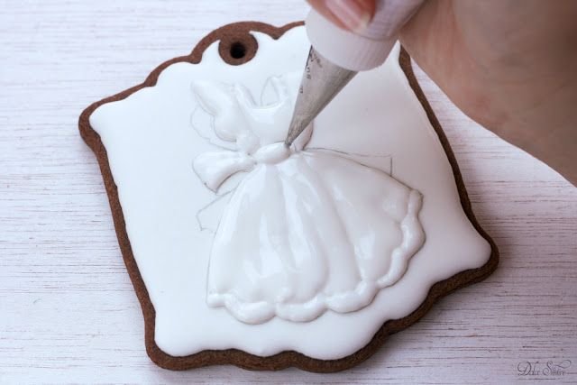 Роспись пряников пайпинг