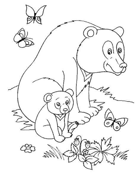 Раскраски животных для детей